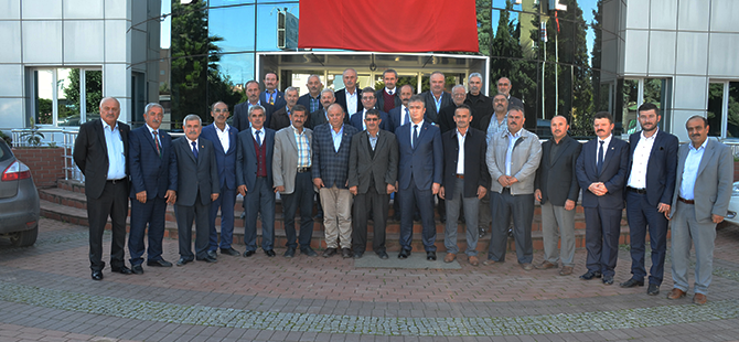 MUHTARLAR DERNEĞİ'NDEN ZİYARET