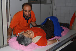 Yağış kazaya sebebiyle verdi