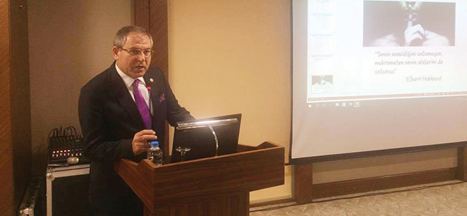 ZEYBEK SAĞLIK SORUNLARI KONFERANSINA KATILDI