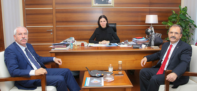 BAŞKAN ŞAHİN BAFRA İÇİN ANKARA’DA