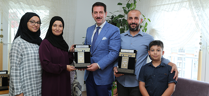 240 HACIYI ZİYARET ETTİ