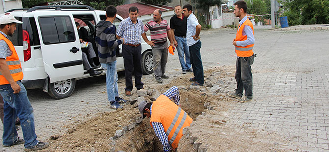 DOĞALGAZ ÇALIŞMALARI SÜRÜYOR