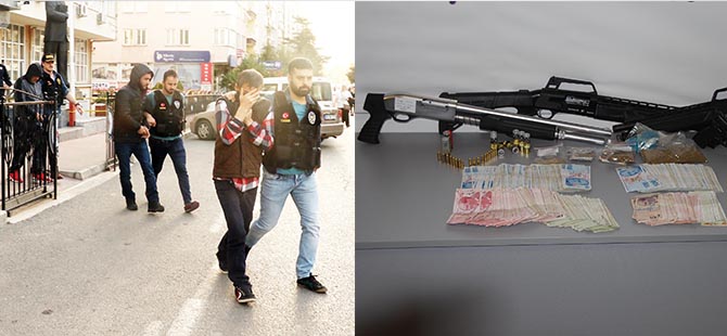 ZEHİR TACİRLEDİ ADLİYEYE SEVK EDİLDİ