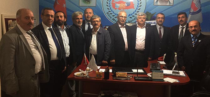 Memur-Sen’den Büro Memur-Sen’e Ziyaret