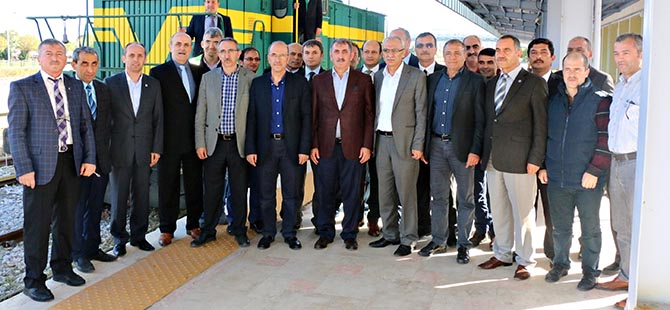 DEMİRYOLLARI İNCELENDİ