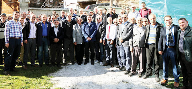 ÇALIŞMALARI YERİNDE İNCELEDİ