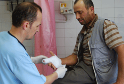 Dikkatsizlik hastanelik etti