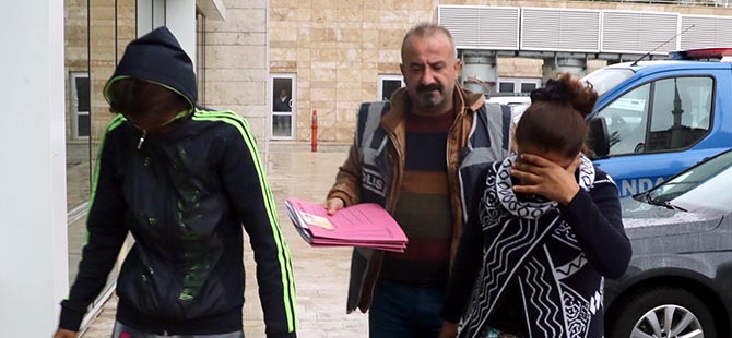 MARKET HIRSIZLARI YAKALANDI