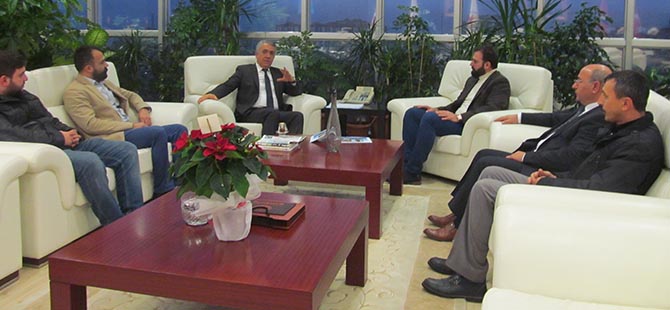 REKTÖR BİLGİÇ’E HAYIRLI OLSUN ZİYARETİ