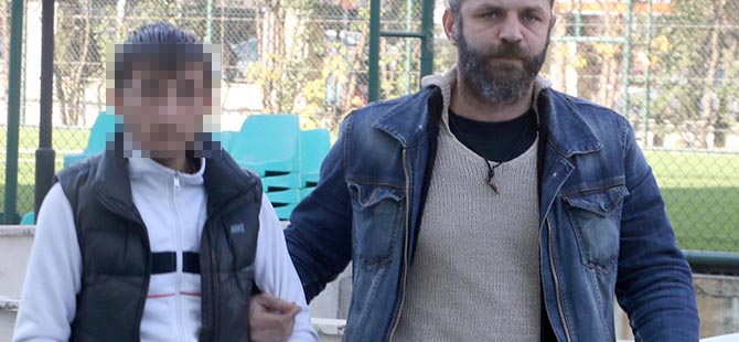 SUÇÜSTÜ YAKALANDI