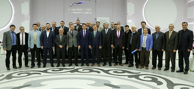 Başkan Tok'tan Müdürlere Tecrübe Aktarımı