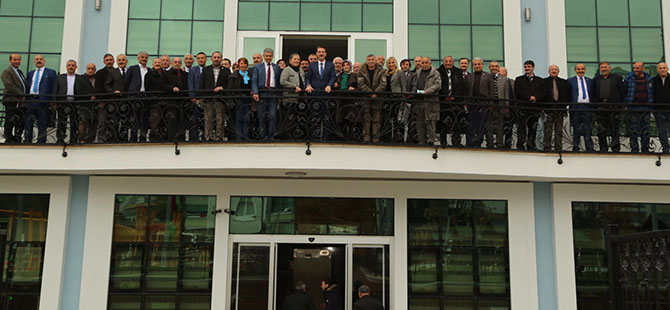 BAŞKAN TOK MUHTARLARLA BULUŞTU