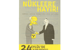 Nükleer karşıtları Ankara'da