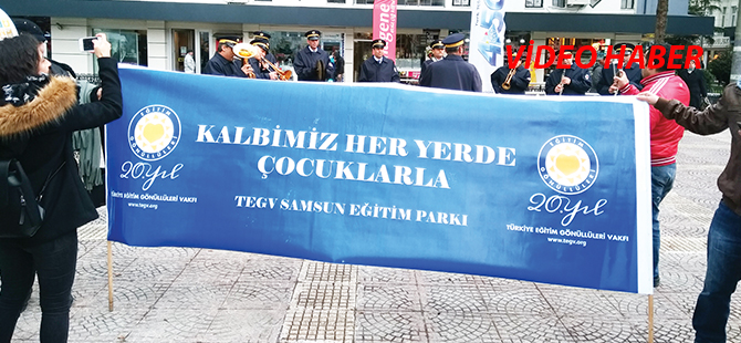 SAMSUN'DA GÖNÜLLÜLER GÜNÜ YÜRÜYÜŞÜ