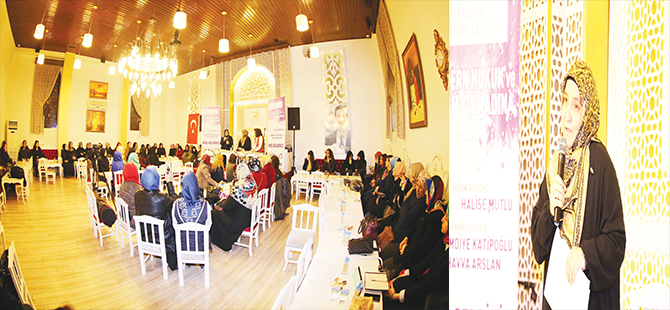 İLKADIM'DA KADINLARIN HAKLARI ANLATILDI