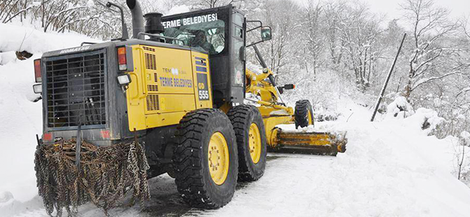 TERME'DE KARLA MÜCADELE ÇALIŞMALARI