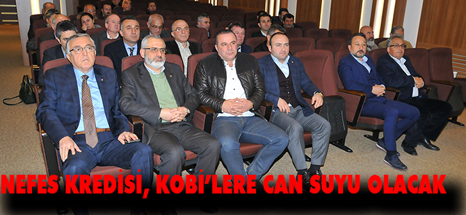 NEFES KREDİSİ, KOBİ’LERE CAN SUYU OLACAK