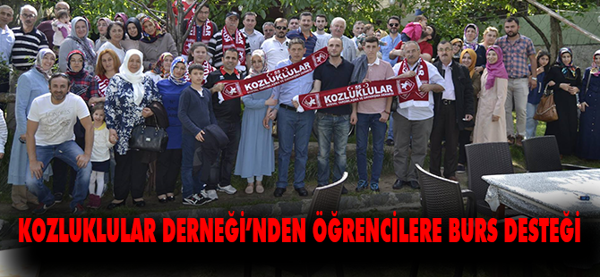 KOZLUKLULAR DERNEĞİ'NDEN ÖĞRENCİLERE BURS DESTEĞİ