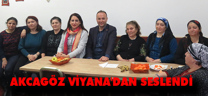 AKCAGÖZ VİYANA'DAN SESLENDİ