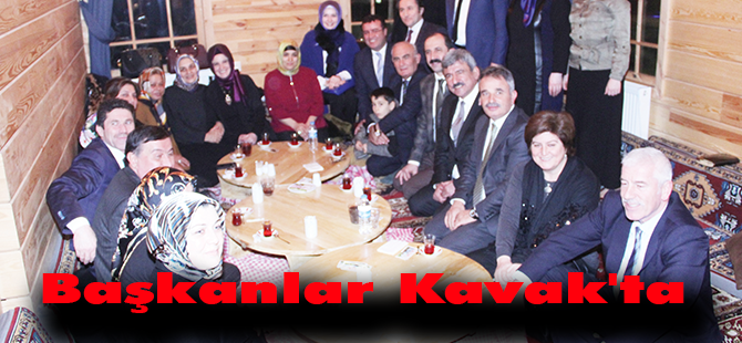 Başkanlar Kavak'ta