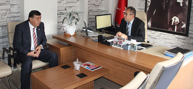 İkiz'den Havza Emniyet Müdürlüğünü ziyaret