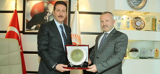 BAŞKAN TOK'A TEŞEKKÜR ZİYARETİ