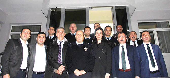 Kavak Emniyet Müdürlüğü'ne Anlamlı Ziyaret