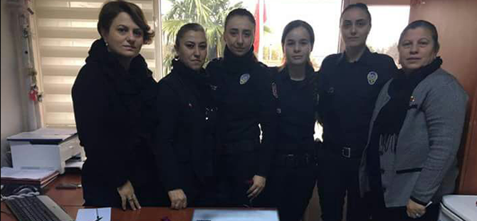 Samsun'da muhtarlardan Çevik Kuvvet'e destek ziyareti