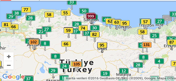 SAMSUN GECELERİ ZEHİR SAÇIYOR
