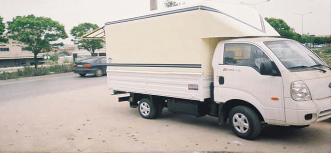 Kamyonet hırsızlığına 10 gözaltı