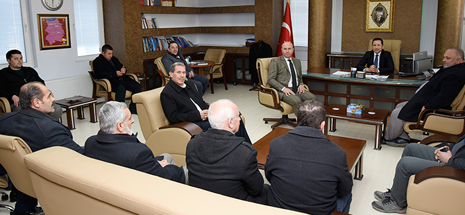 Başkan Togar’dan Kaymakam Öztürk’e ziyaret