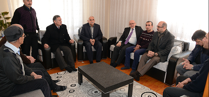 Başkan Kul’dan yaralı askere geçmiş olsun ziyareti