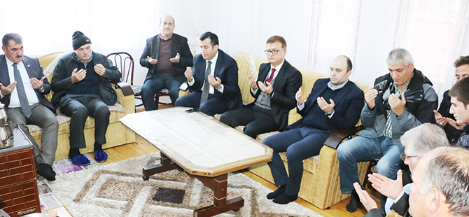 ŞEHİT AİLELERİNİ UNUTMADI