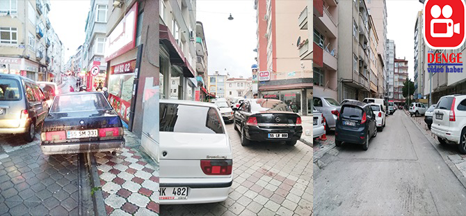 KALDIRIMLAR İŞGAL ALTINDA