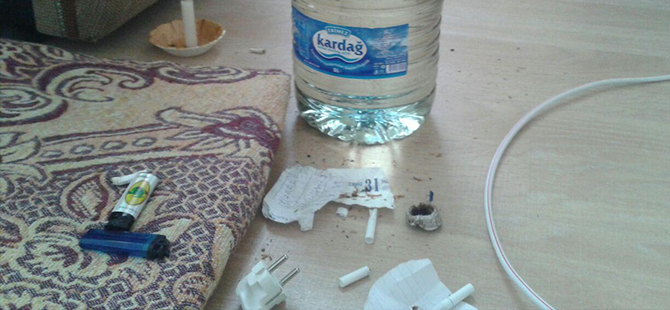 SOYDUĞU EVDE UYUŞTURUCU KULLANDI