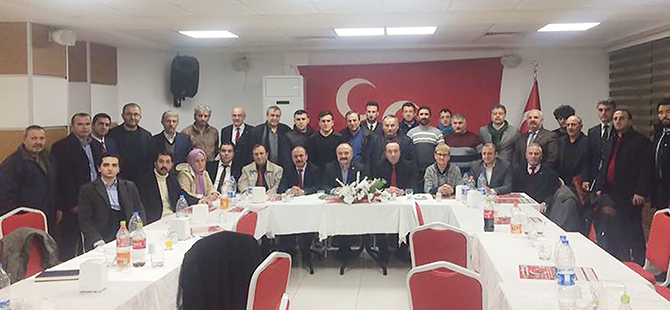 MHP toplantıları Bafra'da devam etti