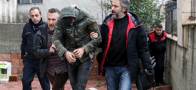 Film gibi kovalamaca sonunda yakalandı