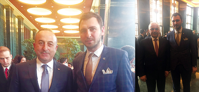 Erdoğan'ın davetlisi olarak ödül törenine katıldı