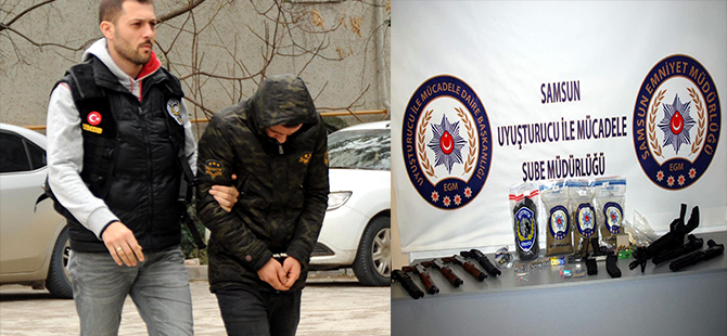 EMLAKCIDA UYUŞTURUCU VE SİLAH