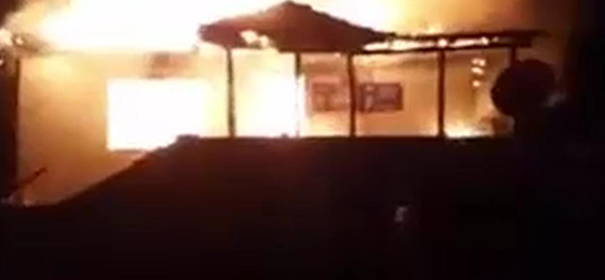 Yalnız yaşadığı evde çıkan yangında öldü