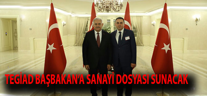 TEGİAD BAŞBAKAN’A SANAYİ DOSYASI SUNACAK