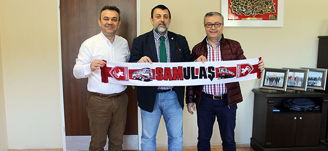 BURSASPOR GENEL MÜDÜRÜ BAŞOĞLU SAMULAŞ KONUK OLDU