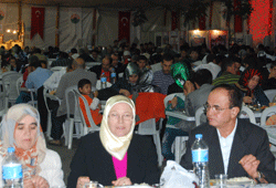 Termo'dan iftar yemeği