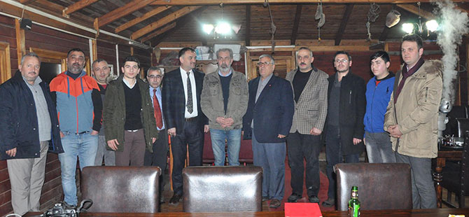 BAŞKAN AKGÜL GAZETECİLERİ AĞIRLADI