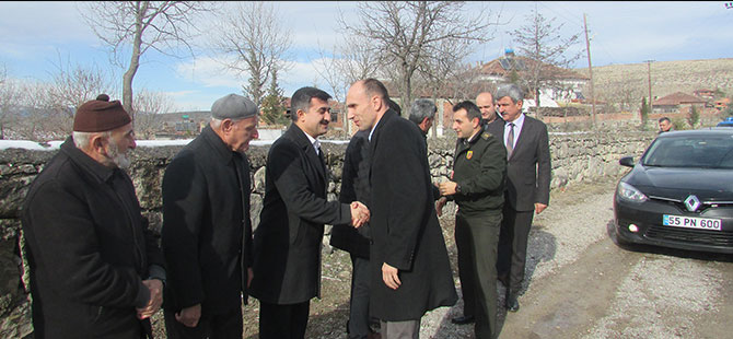 Öğrencilerden şehit ailesine ziyaret