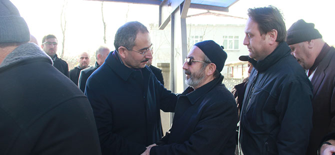 BAŞKAN DÜNDAR'DAN BABAYA SON GÖREV