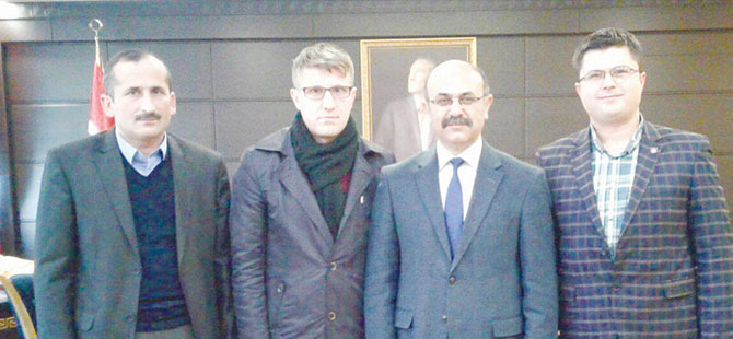 BAŞKAN BALA’DAN KAYMAKAM GÜNEY'E ZİYARET