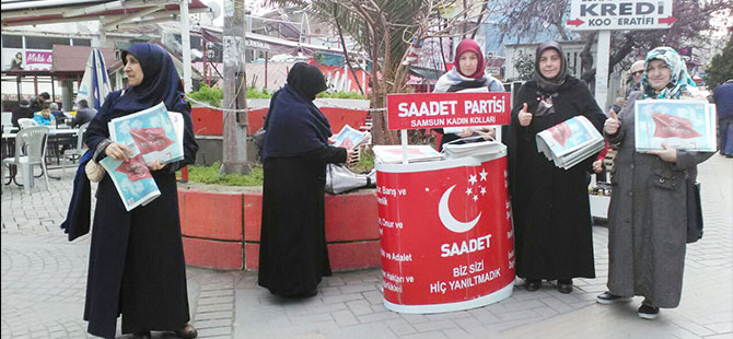 Gazetelerini halkla buluşturdu