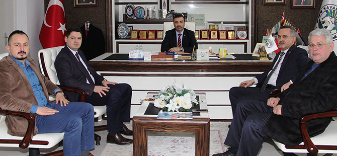 Kaymakam Gökpınar'dan Sarıcaoğlu'na ziyaret