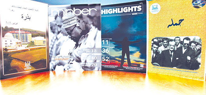 ATAKUM AİHL’DEN 4 DİL’DE  4 DERGİ